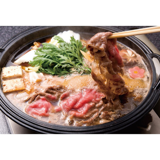 東京　「江戸前肉割烹　宮下」 山形牛リブロースすき焼き用　400g