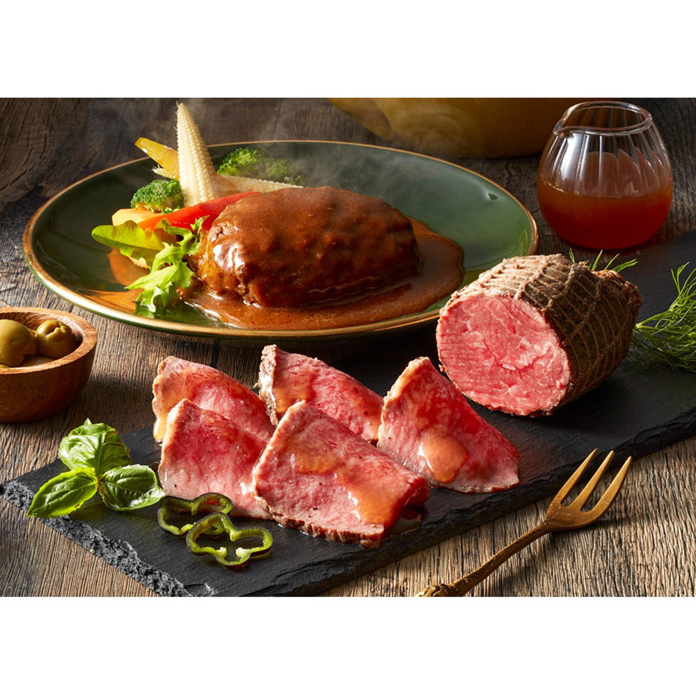 【母の日ギフト】大阪　「洋食Ｒevo」 黒毛和牛コンビセット