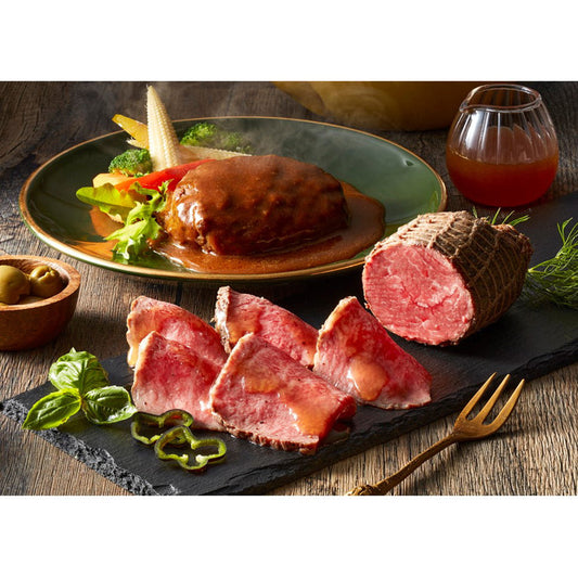 【母の日ギフト】大阪　「洋食Ｒevo」 黒毛和牛コンビセット