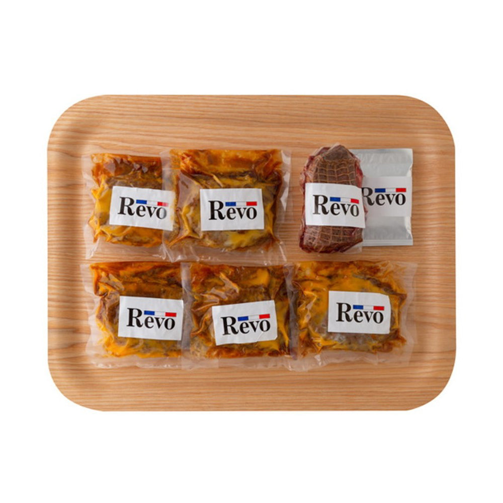 【母の日ギフト】大阪　「洋食Ｒevo」 黒毛和牛コンビセット