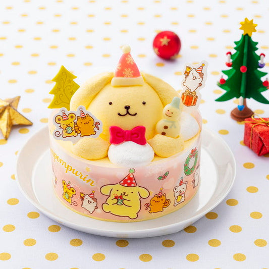 Xmas限定 ポムポムプリン 聖夜のカスタードクリームケーキプリン風味