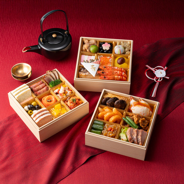 【2026年おせち予約】プリンスホテル 和洋中おせち 34品 3段 (3～4人前)