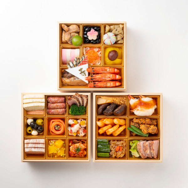 【2026年おせち予約】プリンスホテル 和洋中おせち 34品 3段 (3～4人前)