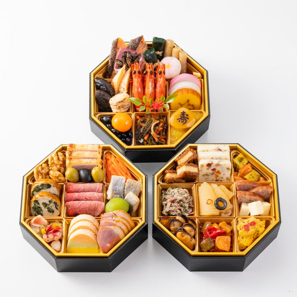【2026年おせち予約】家庭画報 和洋おせち 40品 3段 (3～4人前)