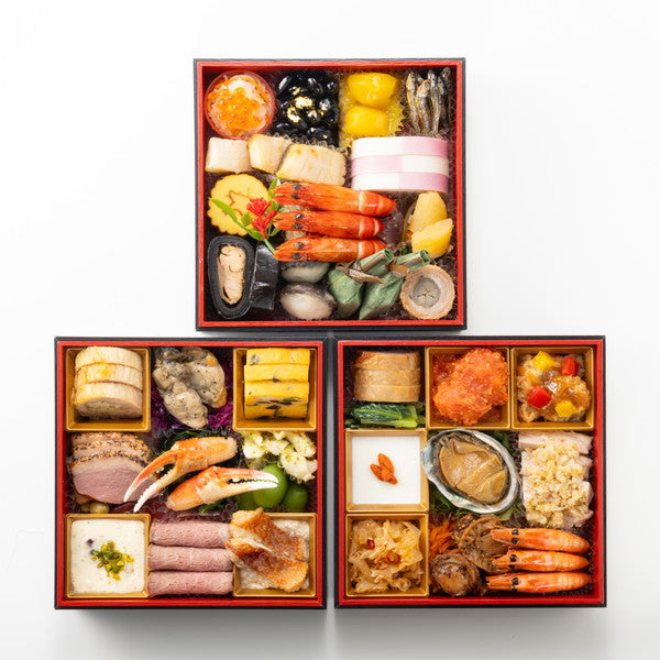 【2026年おせち予約】ホテルオークラ 和洋中おせち 39品 3段 (3~4人前)