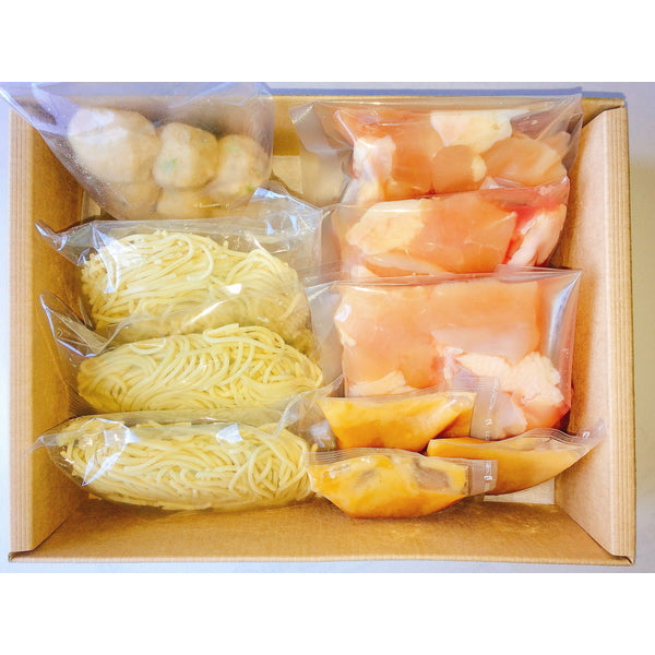 【お歳暮熨斗】岐阜　奥美濃古地鶏鍋セット