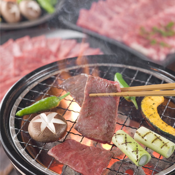 国産黒毛和牛　焼肉モモ・バラ500g×2（計1kg）