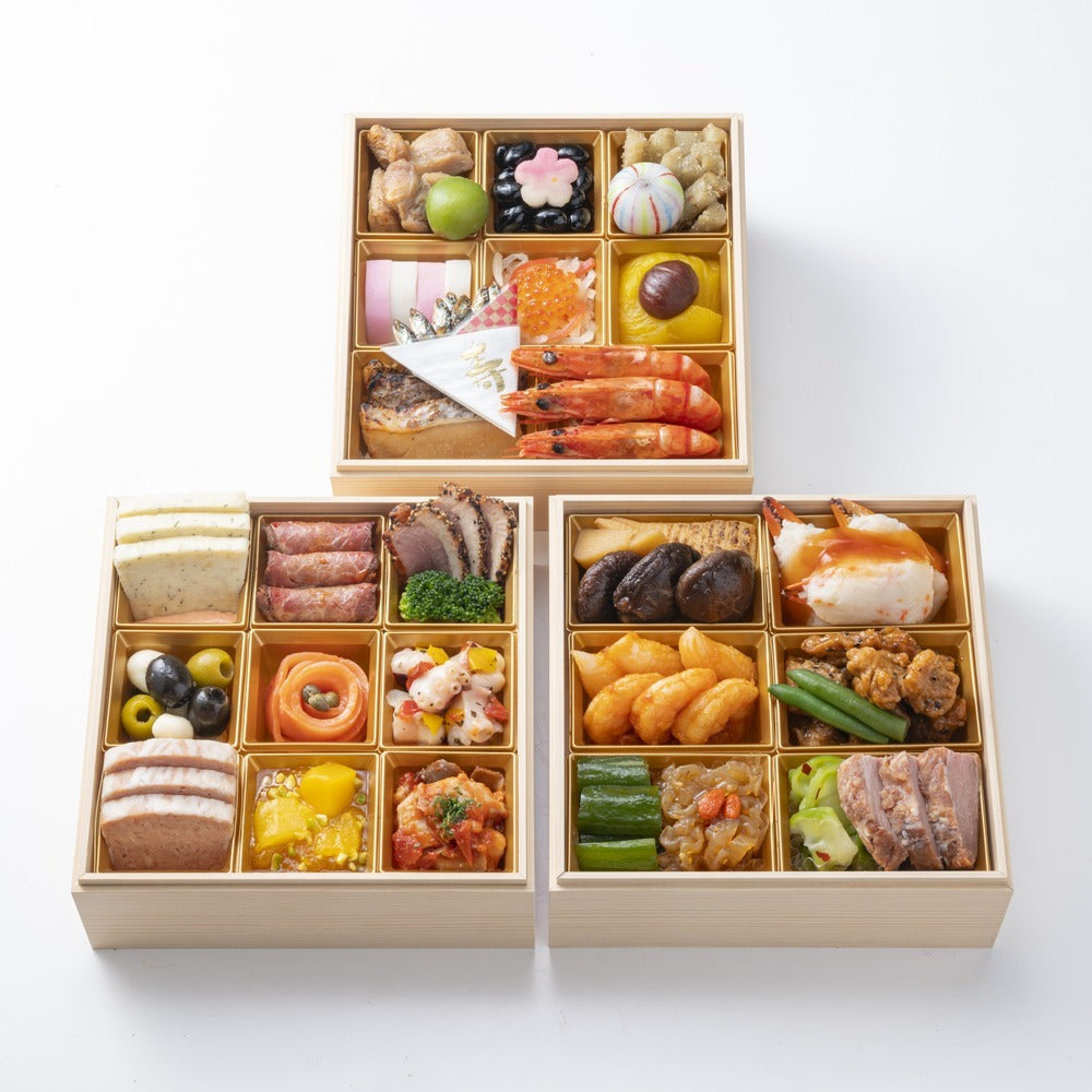 プリンスホテル 和洋中おせち 34品 3段【34品】