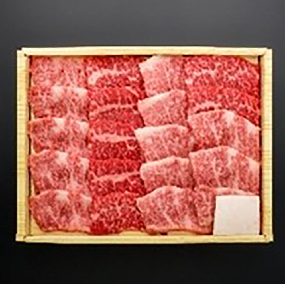 【ギフトカード】山形　創業大正12年「米沢牛 黄木」　焼肉用　バラ400g