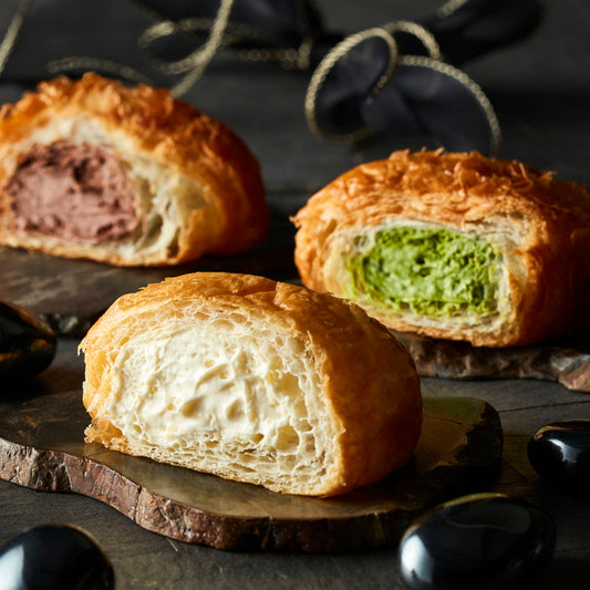 【ギフトカード】岡山 「蔵家」 クリームクロワッサン3種セット（12個）