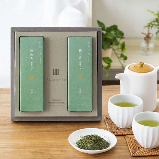 【ギフトカード】一番茶入り狭山茶 75g (2個セット)