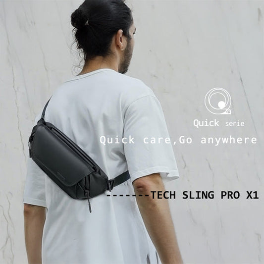 コンパクトで取り出しやすい設計 スリングバッグ KS TECH SLING X1