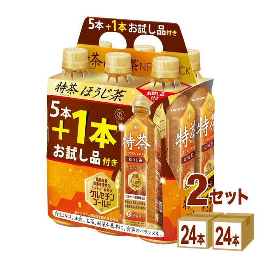 伊右衛門 特茶ほうじ茶ＮＥＷＳ5本＋1 500ml【48本(2ケース)】