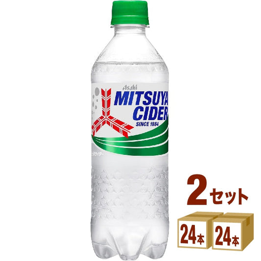 アサヒ 三ツ矢サイダー 500ml【48本(2ケース)】