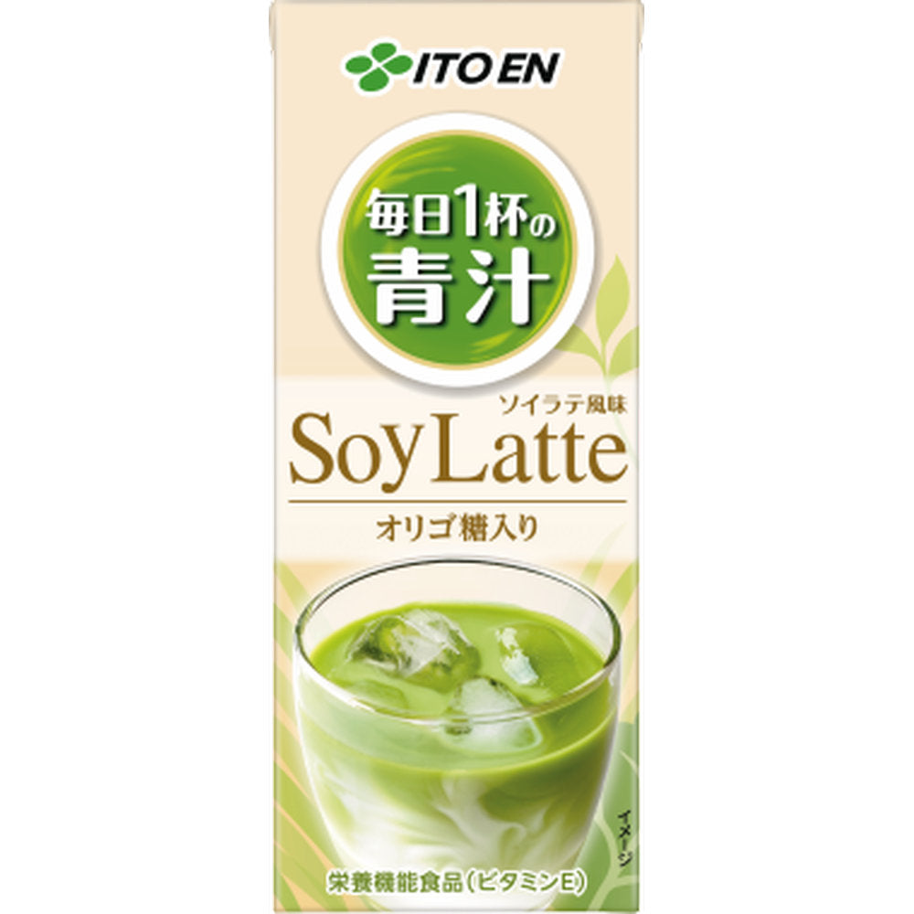 伊藤園毎日1杯の青汁ソイラテ紙パック200ml×24本×2ケース(48本)
