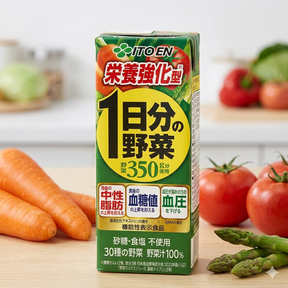 伊藤園 栄養強化型 １日分の野菜 パック  200ml×24本×2ケース (48本)