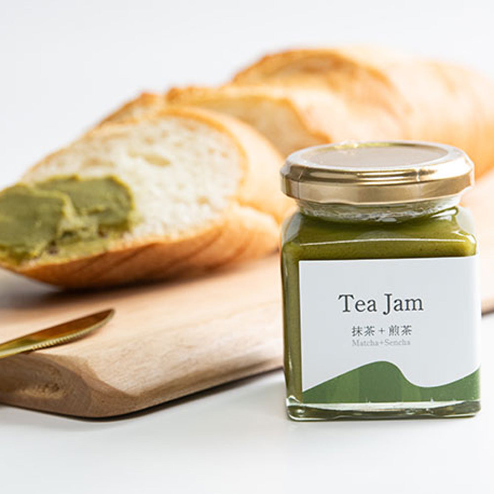 【ギフトカード】お茶と、暮らしと お茶尽くしセット  Teaミルクジャム130g(抹茶＋煎茶)・ほうじ茶クッキー・緑茶ティーバッグ