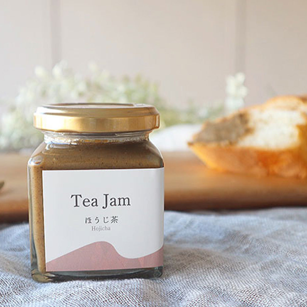 【ギフトカード】お茶と、暮らしと お茶尽くしセット Teaミルクジャム130g(ほうじ茶)・お茶っぱクッキー・緑茶ティーバッグ