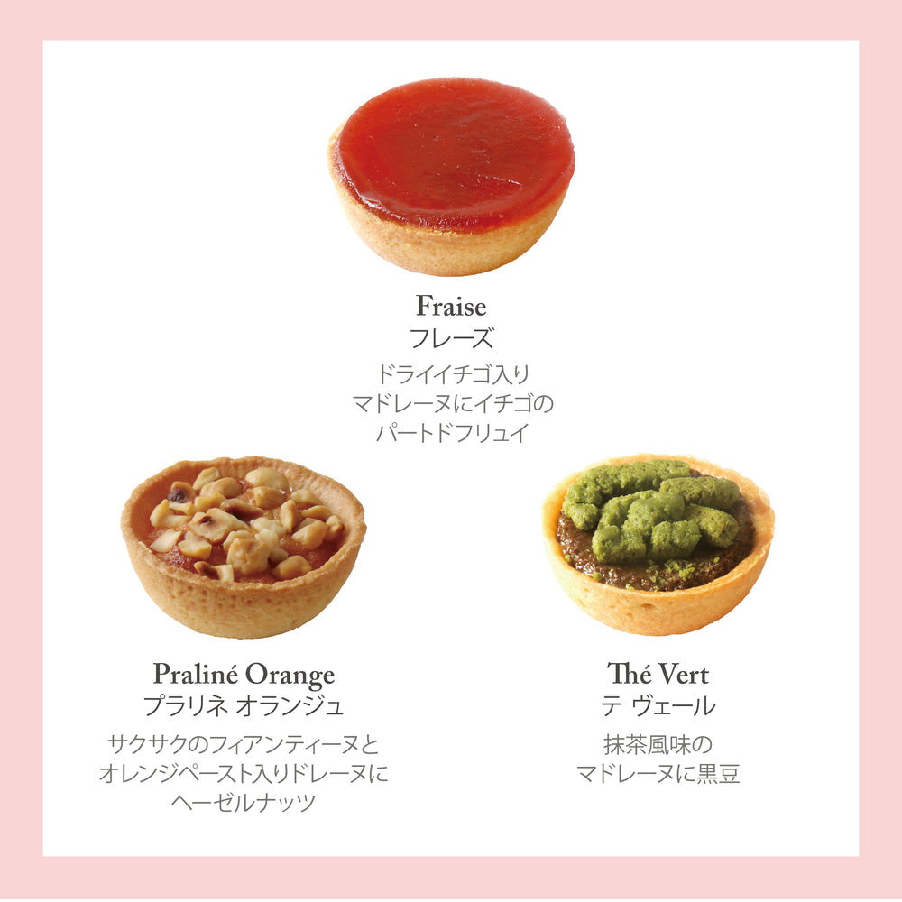 【ギフトカード】セバスチャン・ブイエ タルトレット 9個