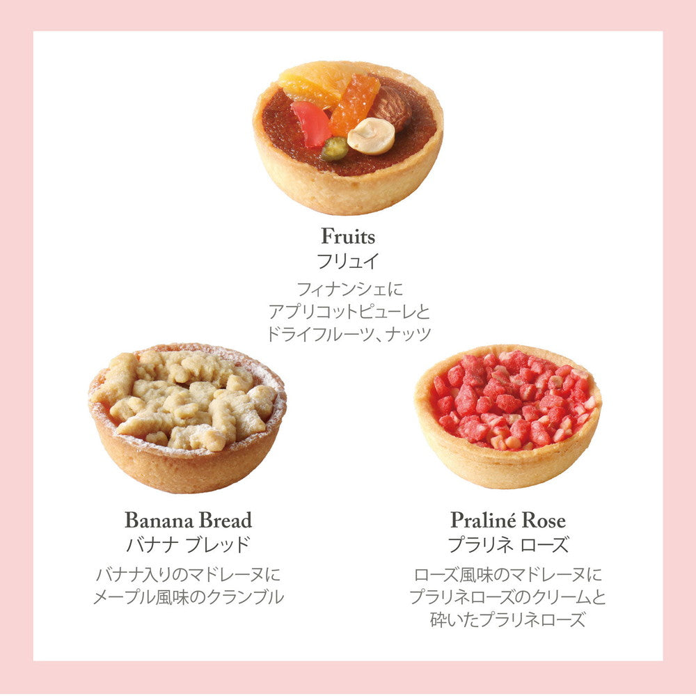 【ギフトカード】セバスチャン・ブイエ タルトレット 9個