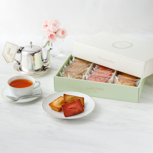 【ギフトカード】LADUREE（ラデュレ）コフレ・フィナンシェ 18個入り