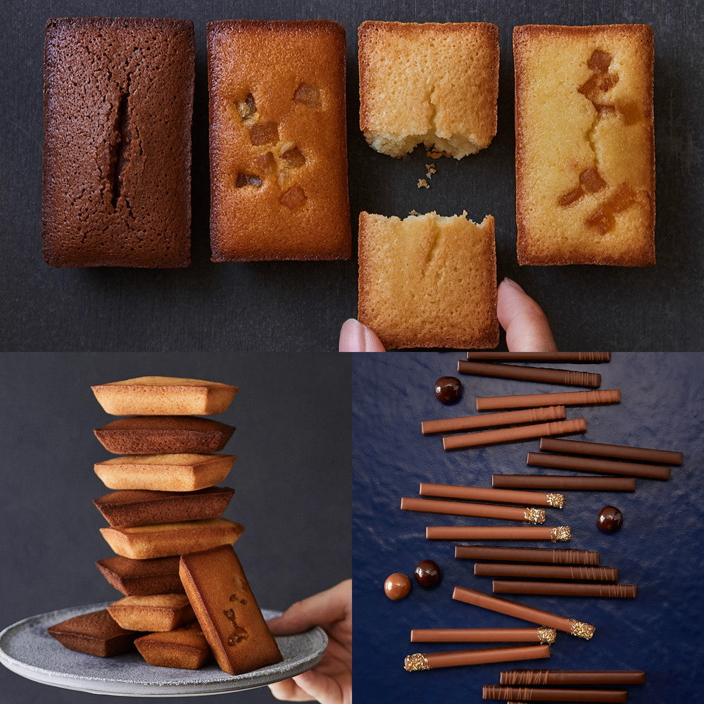 【ギフトカード】ラ・メゾン・デュ・ショコラ バトネ プラリネ＆フィナンシェ 15個入