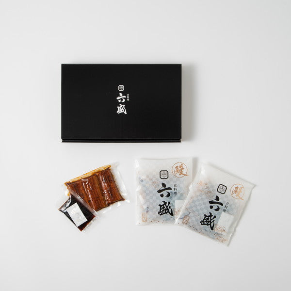 【お中元熨斗】京料理六盛国産うなぎ蒲焼 80g×3個セット