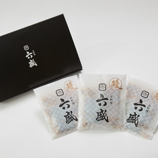 【お中元熨斗】京料理六盛国産うなぎ蒲焼 80g×3個セット