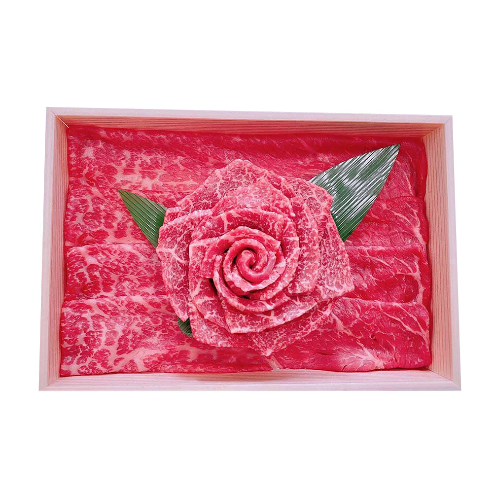 【ギフトカード】松阪牛 花盛り 400g(焼肉モモ200g・焼きしゃぶ200g)