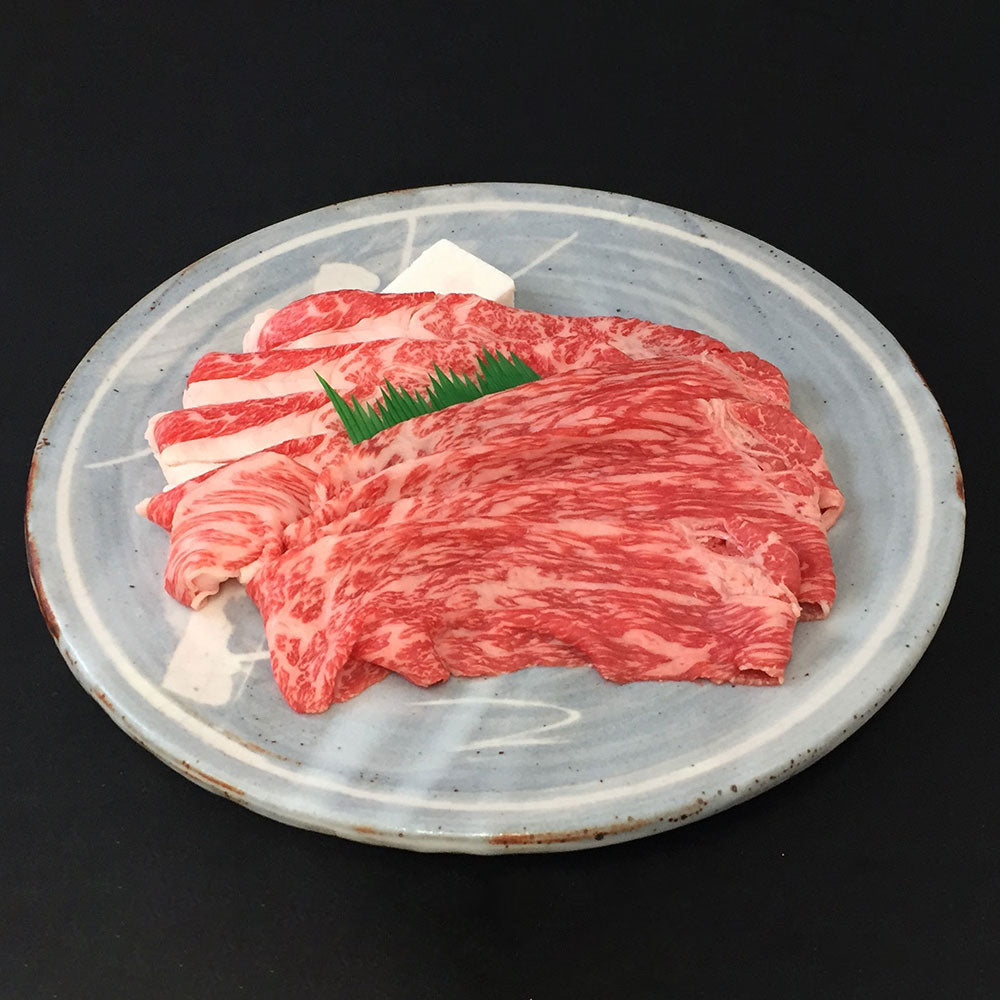 【ギフトカード】黒毛和牛すき焼き 300g(バラ肉・モモ肉)