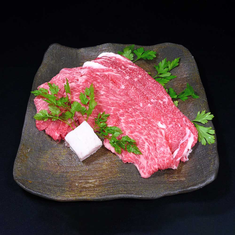 【ギフトカード】松阪牛すき焼き (バラ肉・肩肉 合計300g)