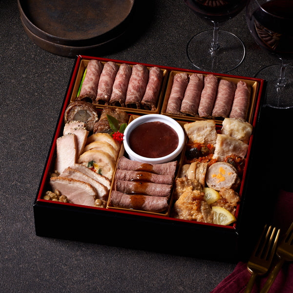 【2026年おせち予約】オイシックス肉オードブル　鳳雅(12品目/1-2人前)