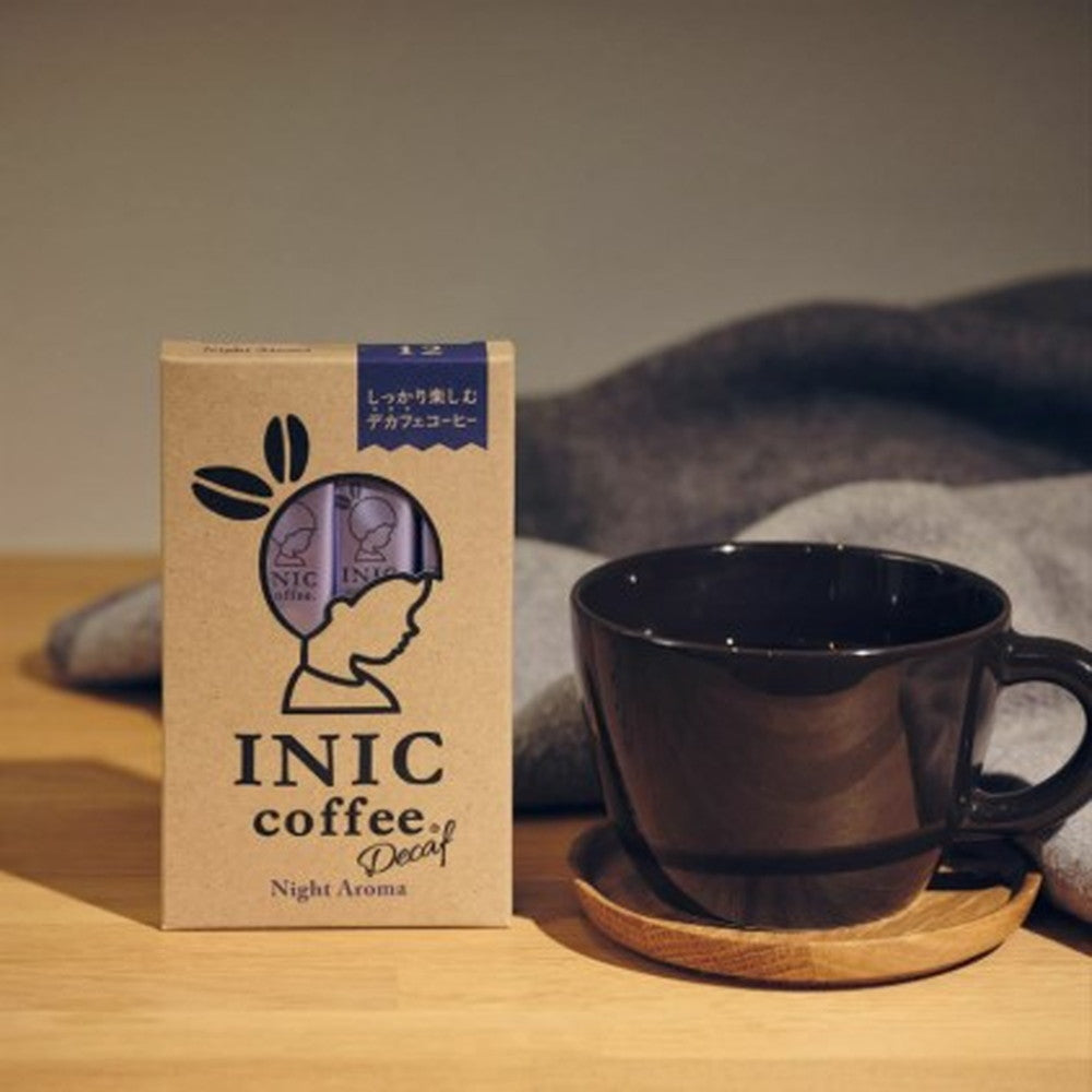 【ギフトカード】INIC coffee　ドリップドコーヒーパウダー　ナイトアロマ（デカフェ）30P