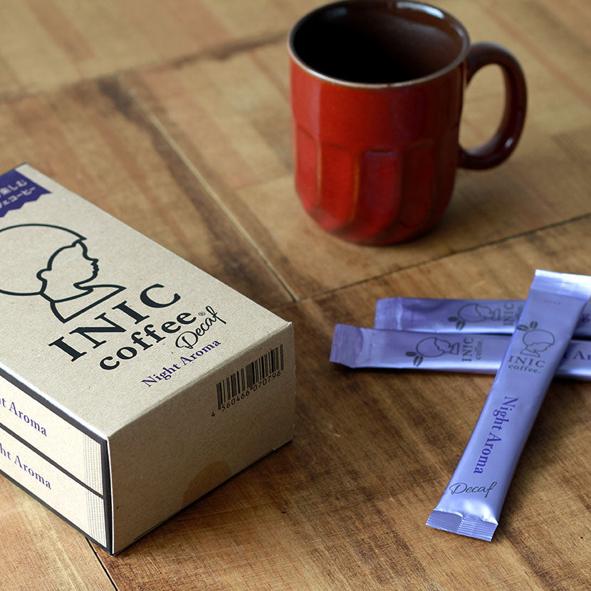 【ギフトカード】INIC coffee　ドリップドコーヒーパウダー　ナイトアロマ（デカフェ）30P