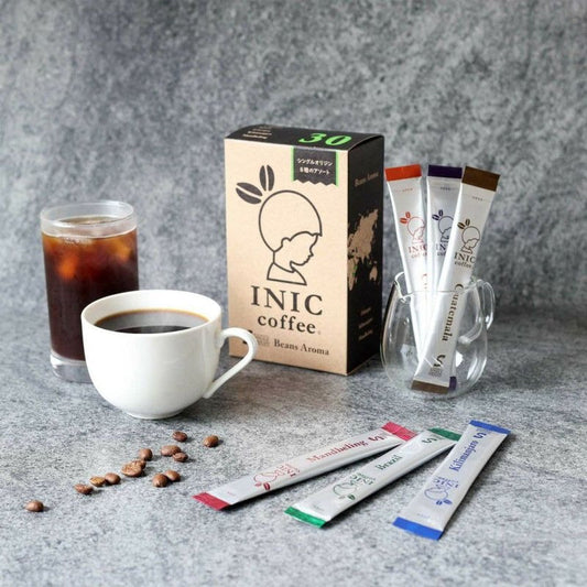 【ギフトカード】INIC coffee　ドリップドコーヒーパウダー　ビーンズアロマ　アソート 30P