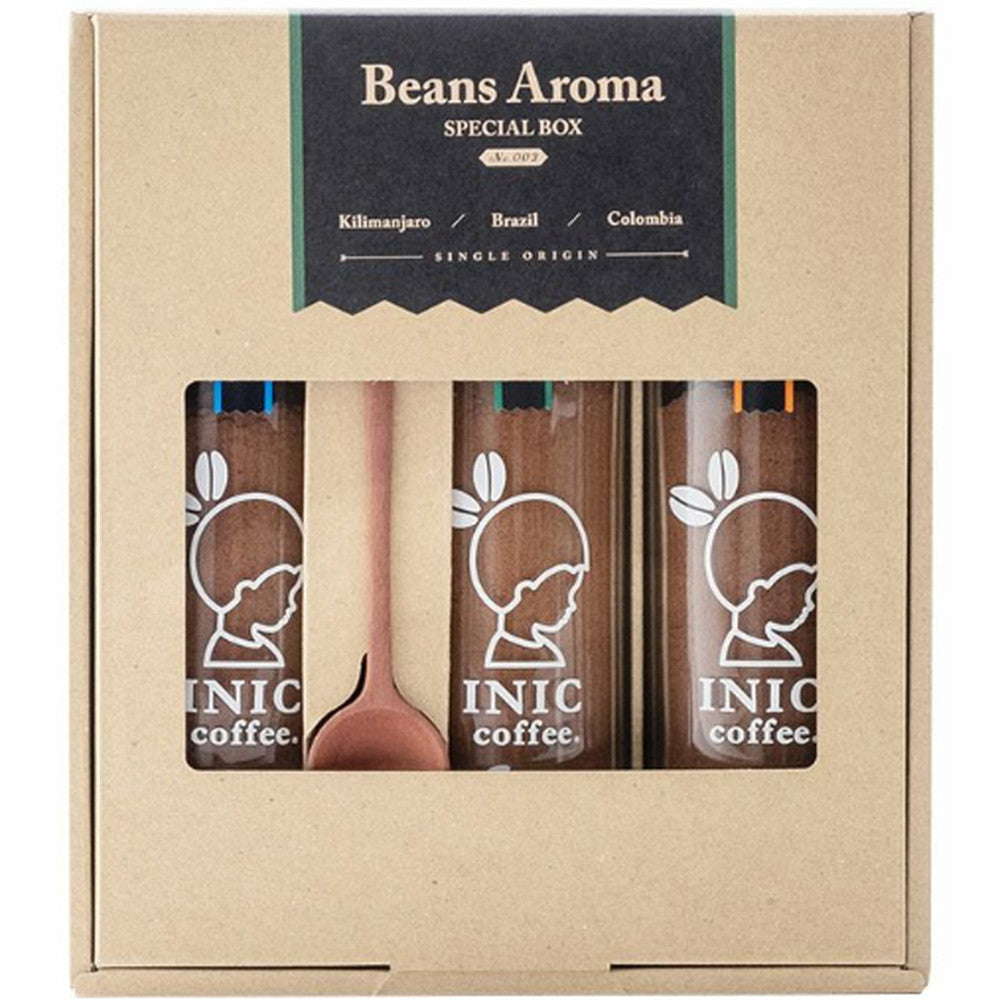 【ギフトカード】INIC coffee　ドリップドコーヒーパウダー　ビーンズアロマ　スペシャルボックス 002 (55gx３本)