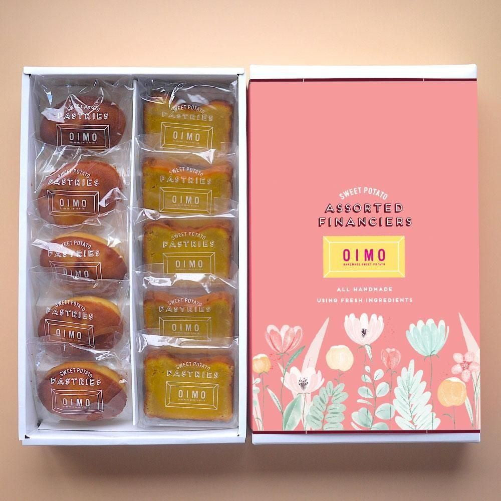 【ギフトカード】生スイートポテト専門店 「OIMO」　フィナンシェ&テリーヌ10個