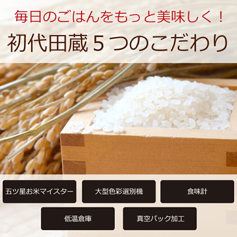 五つ星マイスター厳選・新潟こしひかり味わいギフト（4合）