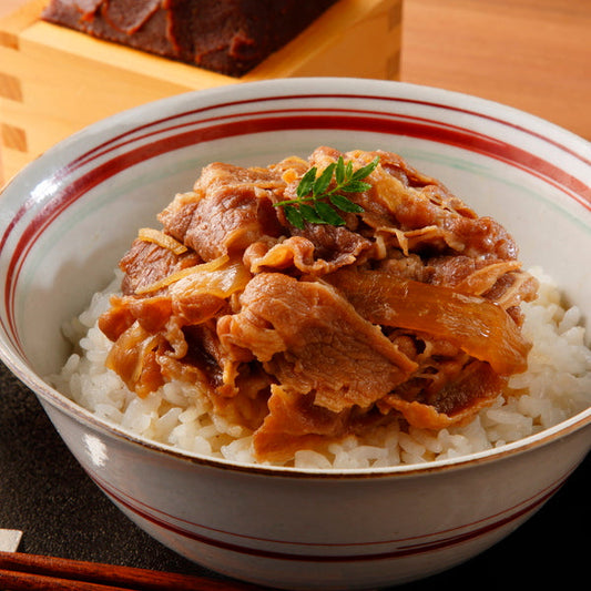 【母の日ギフト】なすび亭吉岡英尋監修 こっくり旨みの柔らか牛丼(150g×4)