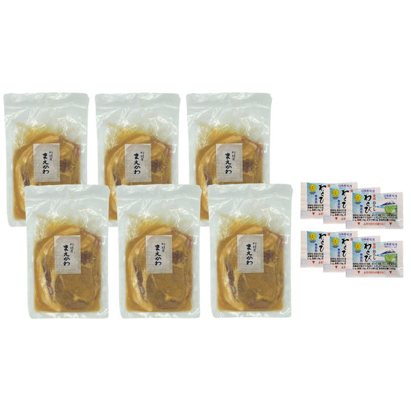 【母の日ギフト】料理屋まえかわ　前川浩一監修　国産豚肉の西京味噌たれ漬(100g×6)