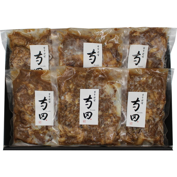【母の日ギフト】日本料理寺田　寺田繁監修　国産牛の和風牛すじ煮込み(120g×6)