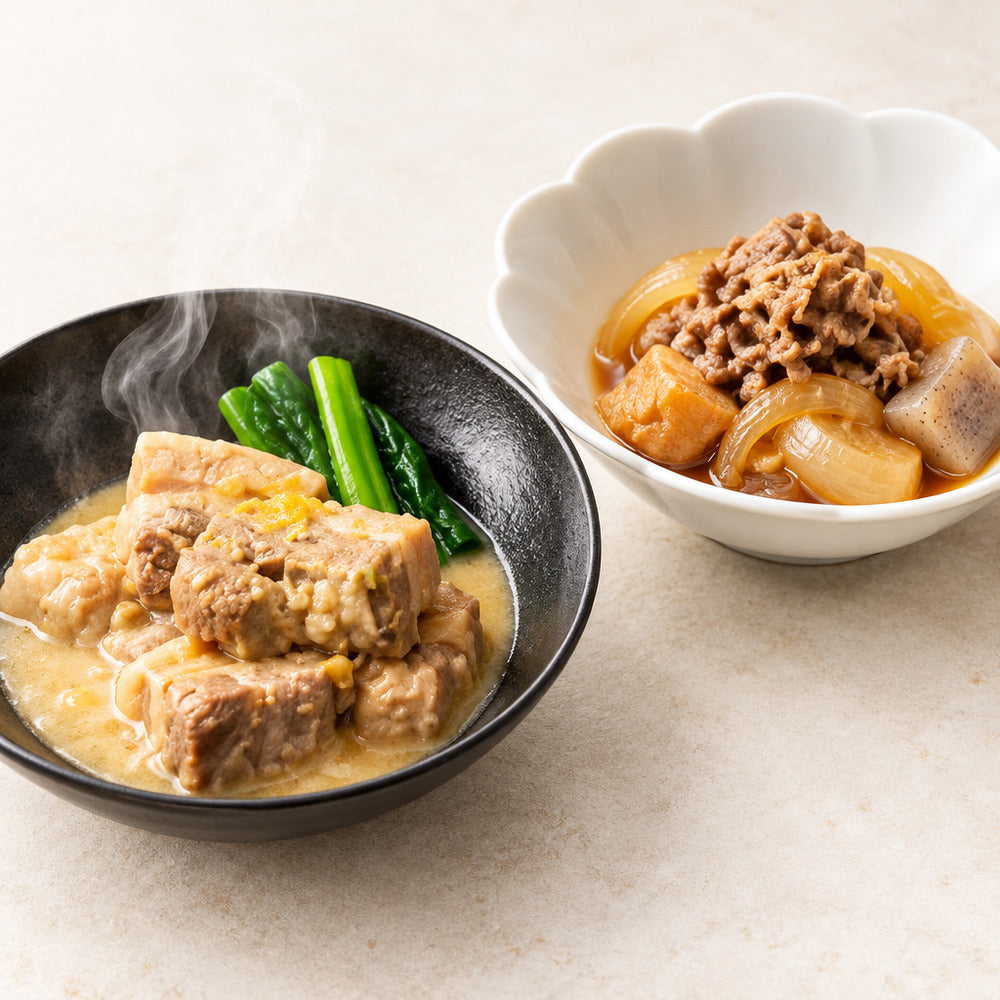 太庵　高畑均監修　白味噌角煮＋黒毛和牛の牛すき煮【2食＋4食】