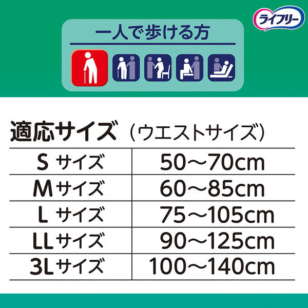 ライフリー うす型軽快パンツ M 22枚(4パック)