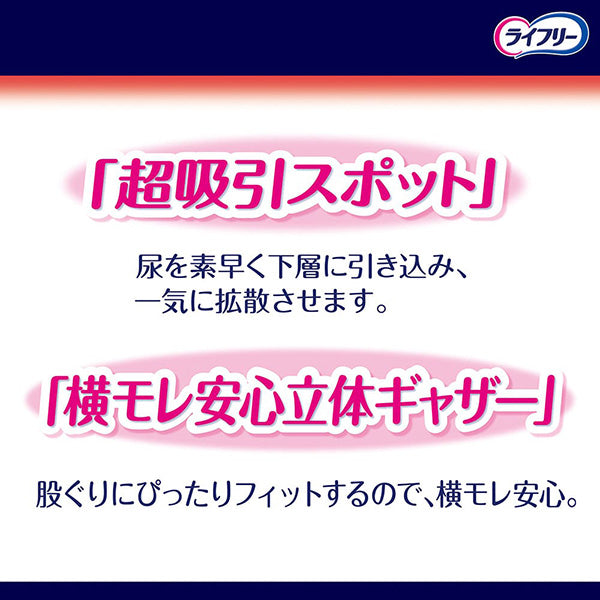 ライフリー 一晩中あんしん 尿とりパッド 超スーパー 18枚(4パック)