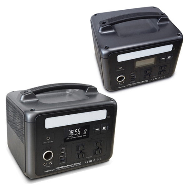 エバーブライト　ウルトラメガパワーステーション(ポータブル電源/ポータブルバッテリー)