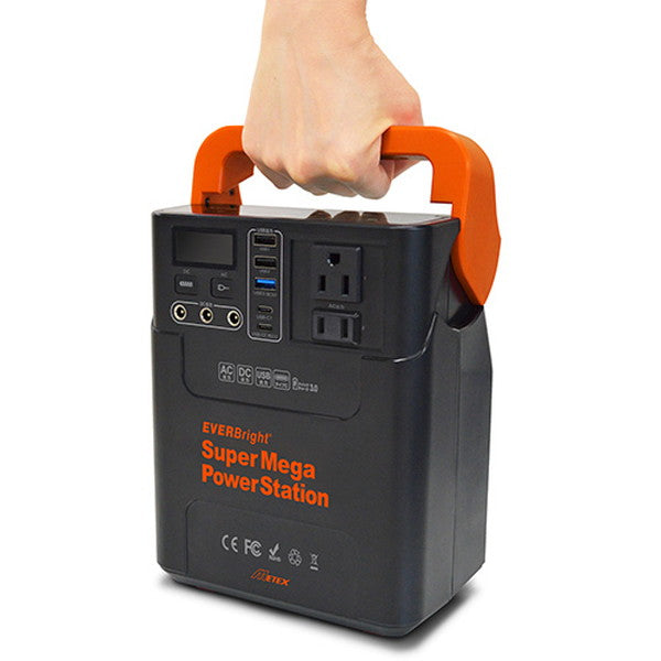 エバーブライト　スーパーメガパワーステーション(ポータブル電源/ポータブルバッテリー)