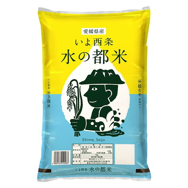 愛媛県西条市産水の都米10kg（5kg×2袋）