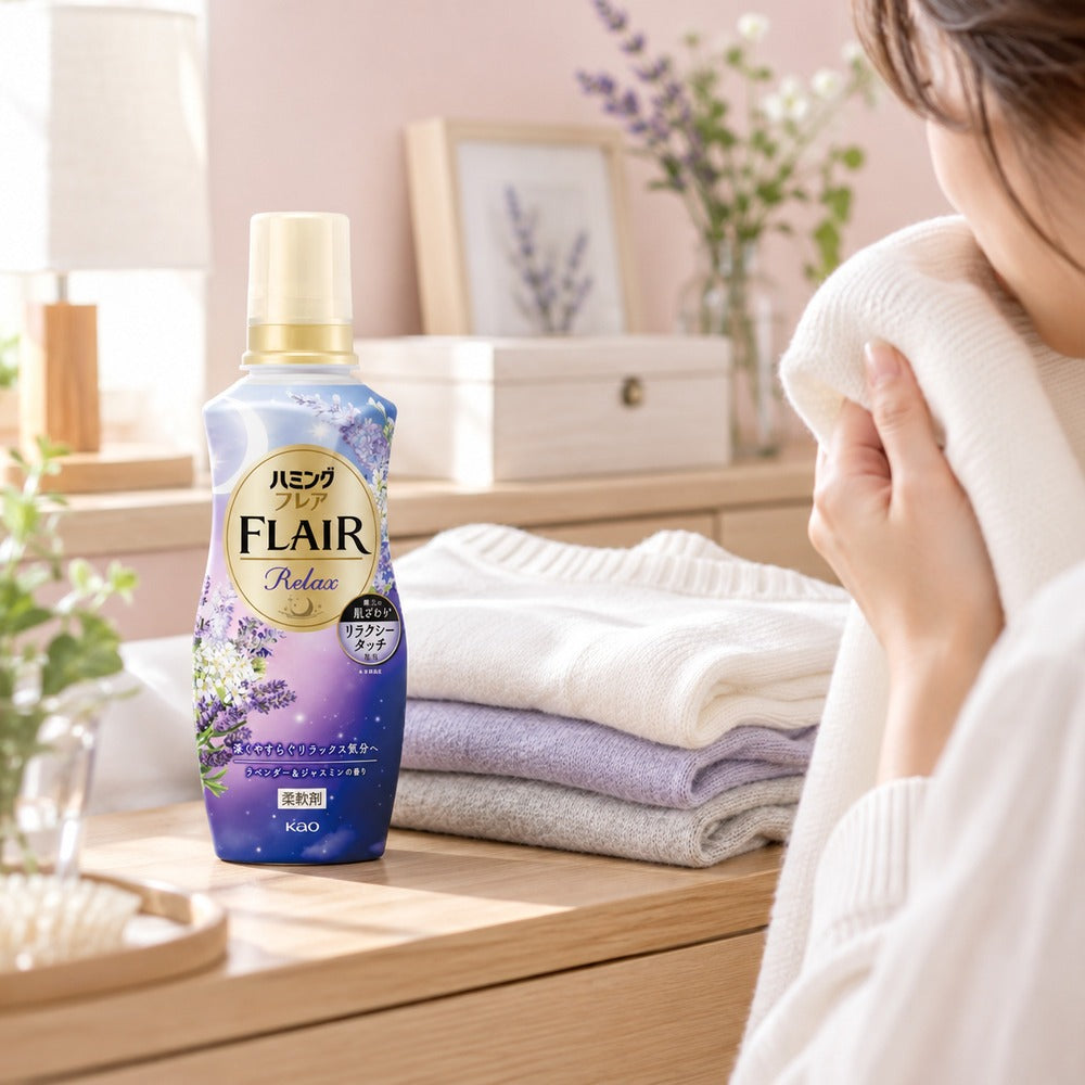 ハミングフレア　リラックス　ラベンダー＆ジャスミンの香り　本体　510ml【16個】