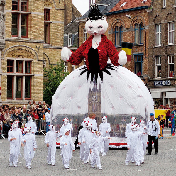 【父の日ギフト】イーペルの猫祭り  サンドクッキー