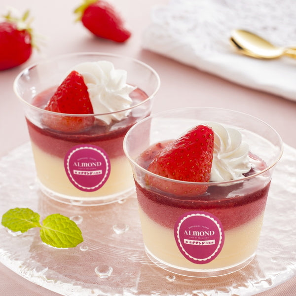 【お歳暮熨斗】六本木アマンド 苺のプリンパフェ